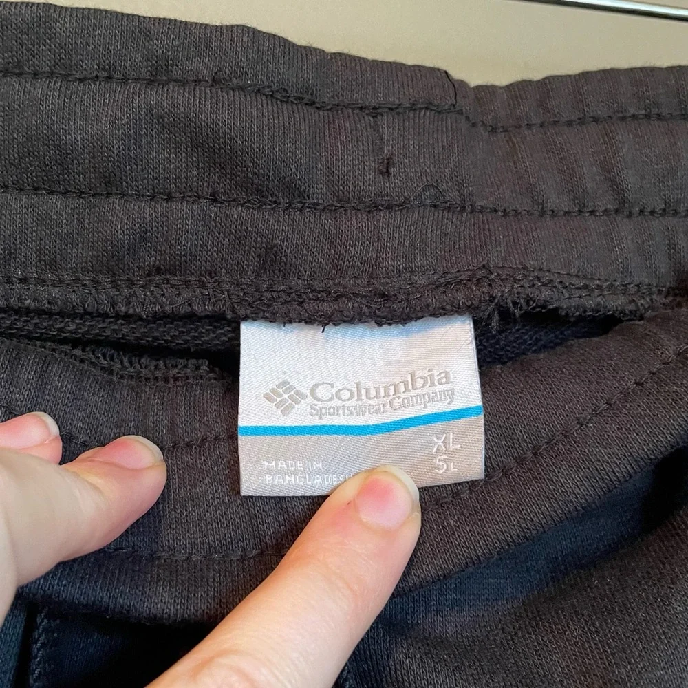 NWT Columbia Sz XL Trek French Terry Women’s Black White 5” Inseam Short Ret $50 - Picture 7 of 10